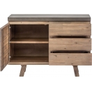 SMALL SIDEBOARD WITH 1 DOOR 3 DRAWERS