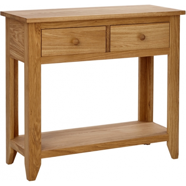 2 DRAWER CONSOLE TABLE