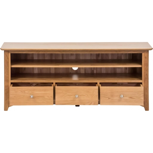 LARGE TV UNIT WITH DRAWERS