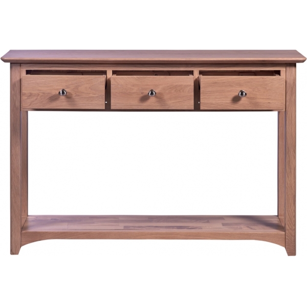 CONSOLE TABLE 3 DRAWER