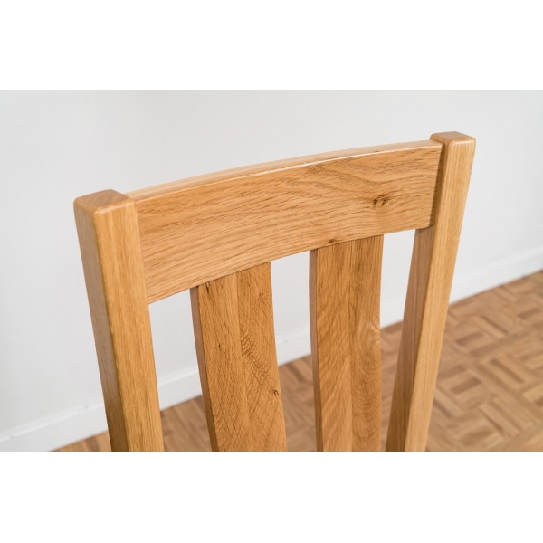 TWIN SLAT CHAIR - OILED