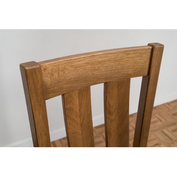 TWIN SLAT CHAIR - RUSTIC