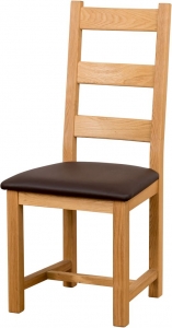 LADDER BACK CHAIR - OILED