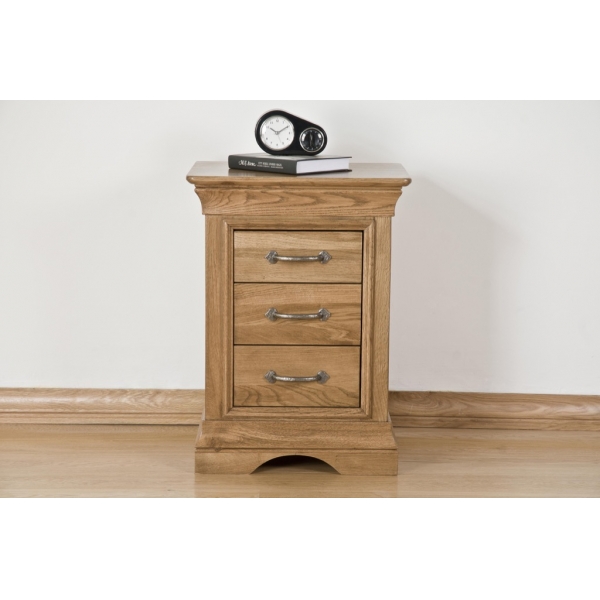 3 DRAWER BEDSIDE