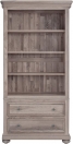 BOOKCASE WITH 2 DRAWERS