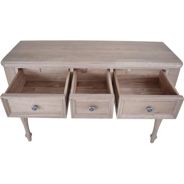 CONSOLE TABLE 3 DRAWER