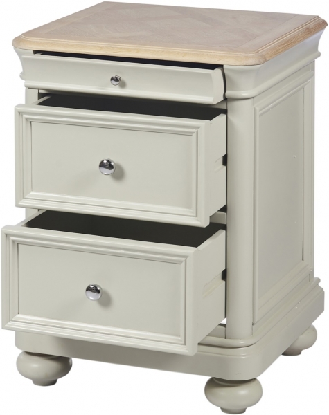 2 DRAWER BEDSIDE