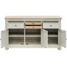 LARGE SIDEBOARD WITH 3 DOORS 3 DRAWERS