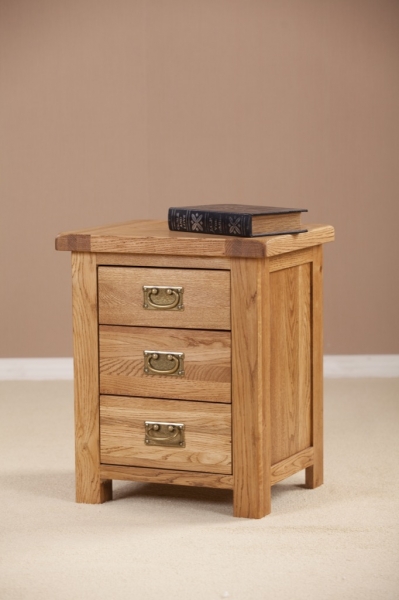 3 DRAWER BEDSIDE