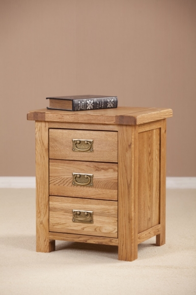 3 DRAWER BEDSIDE