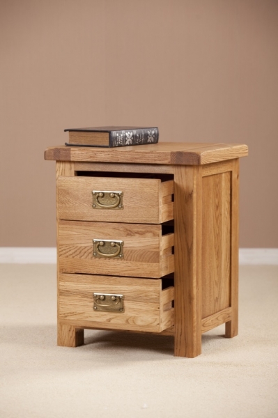 3 DRAWER BEDSIDE