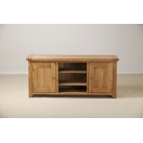 LARGE TV UNIT WITH WOODEN DOORS