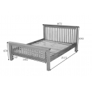 5' HIGH FOOT END BED