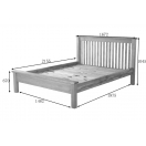 5' LOW FOOT END BED