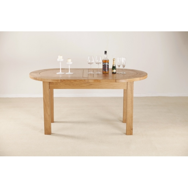 LARGE D-END EXTENDING TABLE