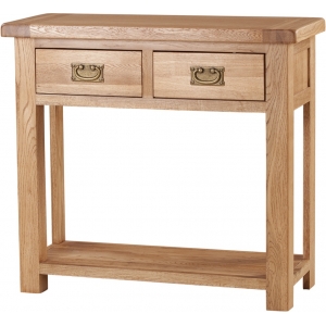 2 DRAWER CONSOLE TABLE