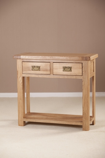 2 DRAWER CONSOLE TABLE