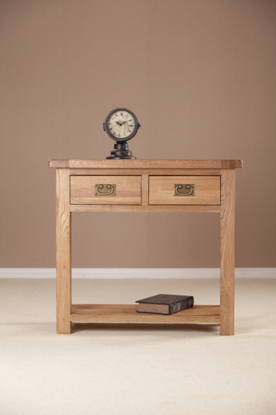 2 DRAWER CONSOLE TABLE