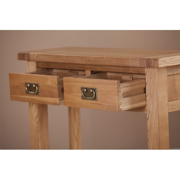 2 DRAWER CONSOLE TABLE