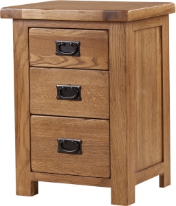 3 DRAWER HIGH BEDSIDE