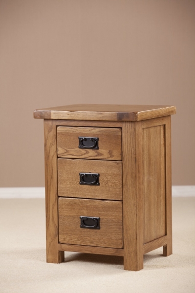 3 DRAWER HIGH BEDSIDE