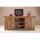 LARGE TV UNIT WITH WOODEN DOORS