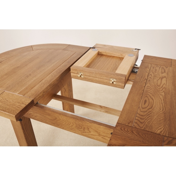 SMALL D-END EXTENDING TABLE