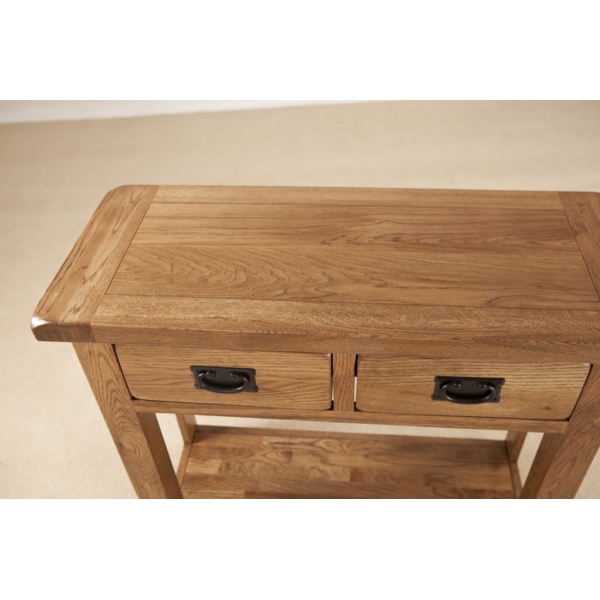 CONSOLE TABLE 2 DRAWER