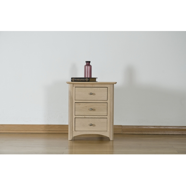 3 DRAWER BEDSIDE