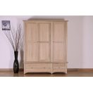 TRIPLE WARDROBE WITH DRAWERS