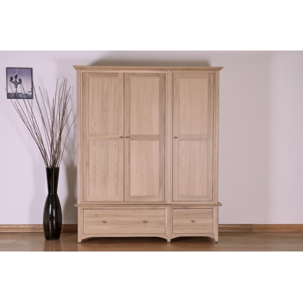 TRIPLE WARDROBE WITH DRAWERS